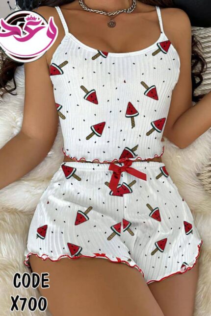 طقم هوت شورت حريمي بطيخ